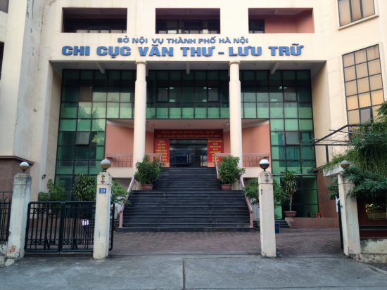Bảo trì hệ thống chiller Chi Cục Văn Thư Lưu Trữ