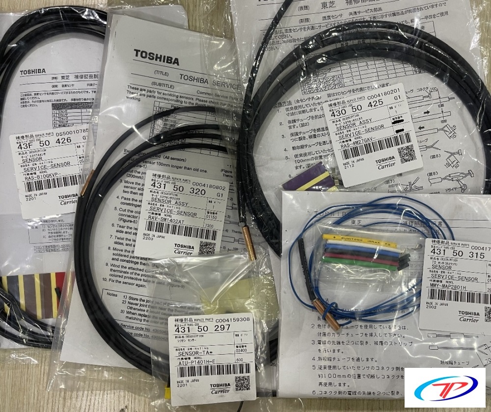 Sensor cảm biến nhiệt độ VRV Toshiba TD, TK, 43150315, 43050425, 43150426, 43150320, 43150297, 43150315